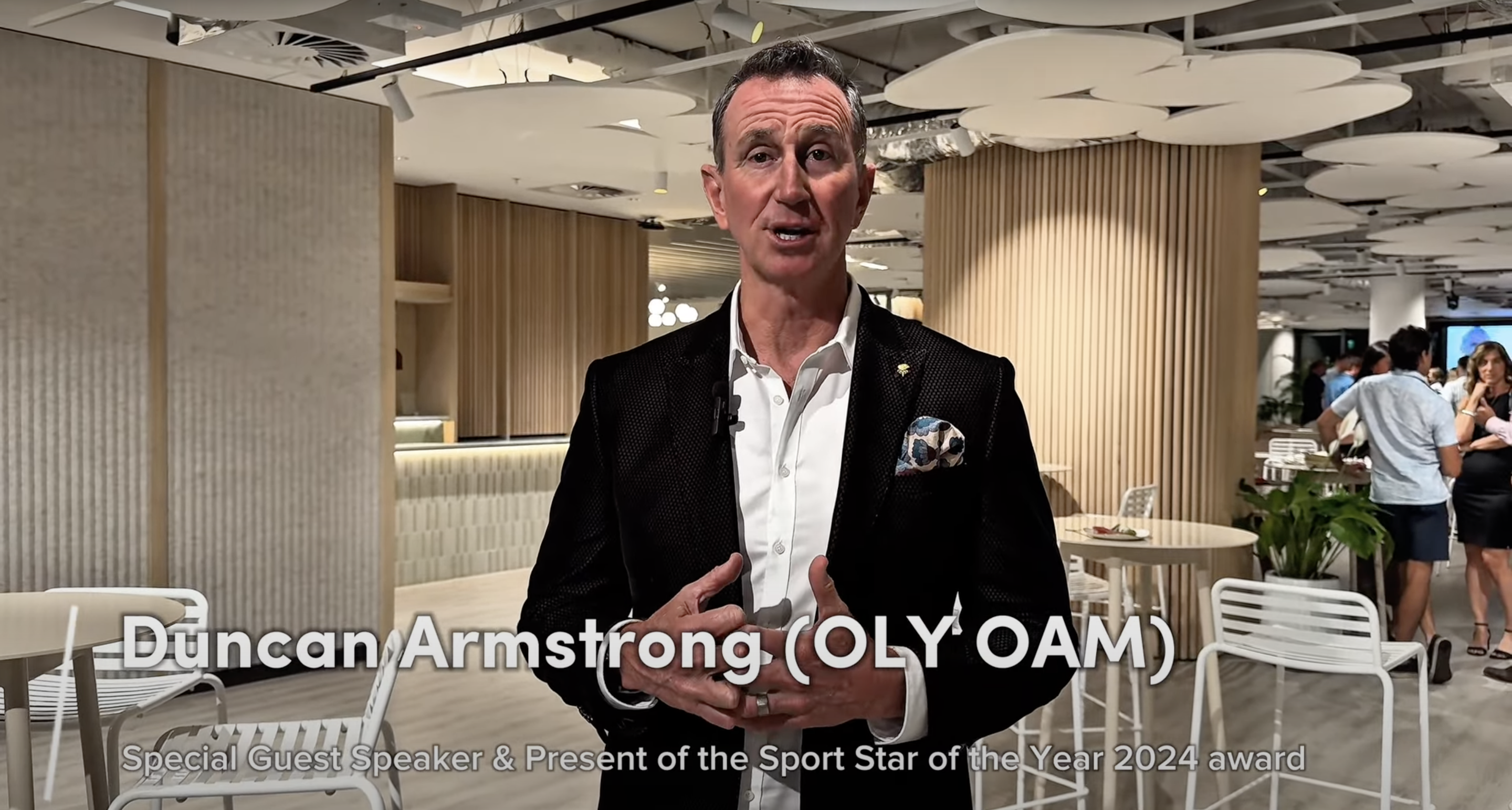 Duncan Armstrong interview on SCS Awards